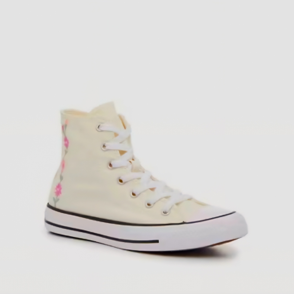 Converse Chuck Taylor All-Star Floral High-Top Canvas Sneakers | Woman Size 8